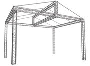 Naxpro Truss Εξέδρες με αμφικλινή στέγη